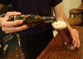 スペインビール写真